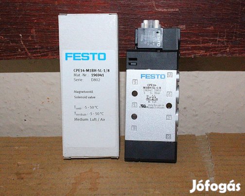 Mágnesszeleptömb pneumatikus 5/2 új Festo ( 7108 )