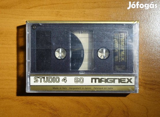 Magnex Studio 60 bontatlan Metal kazetta 1980 JVC deck