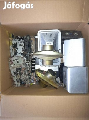 Magnó mechanikák, hangszórók, kazetták, alkatrésznek