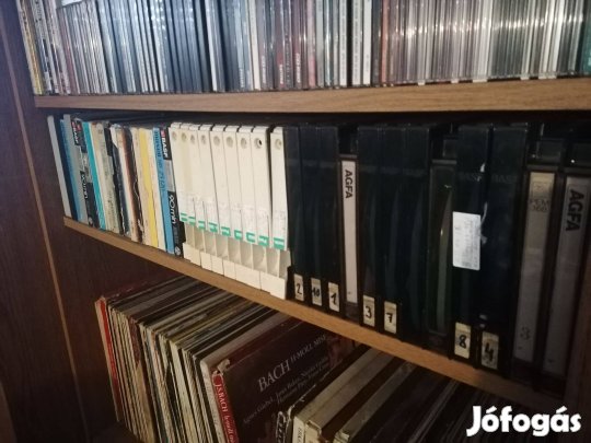 Magnó szalagok 18cm-es orsón