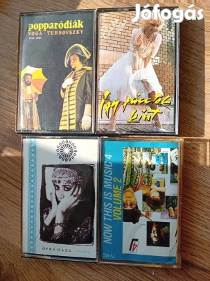 Magnókazetta Szikora Így jácctok ti, Ofra Haza Popparódiák kazetta