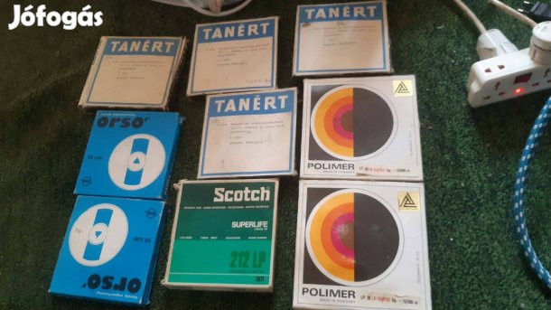 Magnószalag 9db
