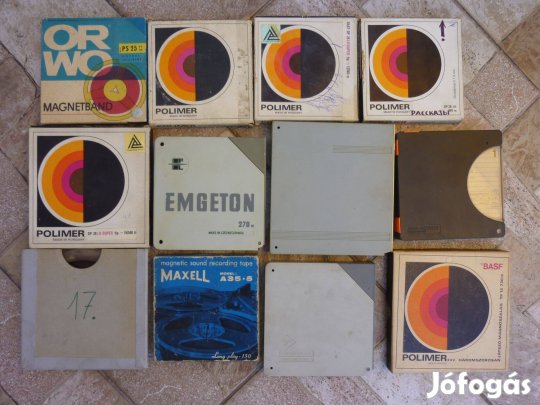 Magnószalagok eladó