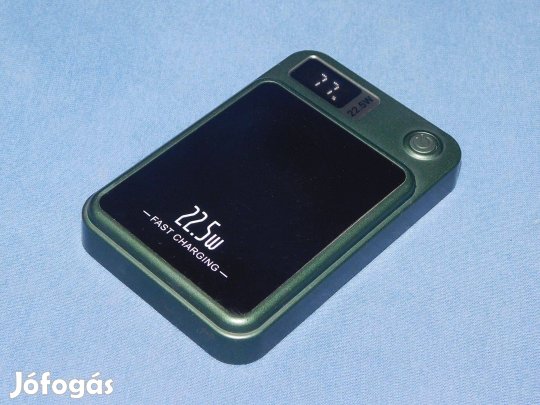 Magsafe 10000 mAh-s vezeték nélküli, mágneses Qi powerbank