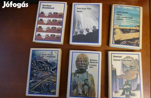 Magvető Kiadó világkönyvtár sorozatból 6 darab egyben eladó