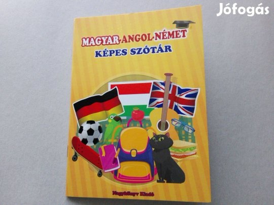 Magyar-Angol-Német képes szótár -teljesen Új állapotba- akciósan eladó