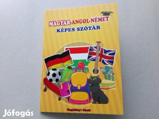 Magyar-Angol-Német képes szótár -teljesen Új állapotba- akciósan eladó