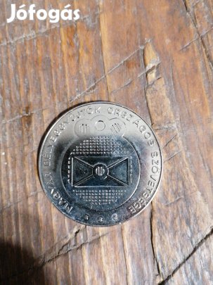 Magyar Bélyeggyűjtők Országos Szövetsége érme