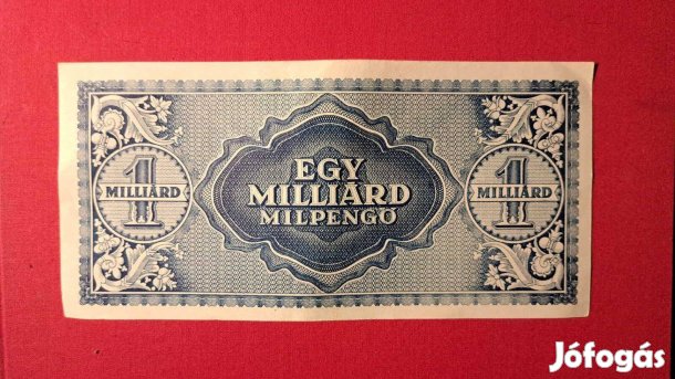 Magyar Egymilliárd millpengő 1946