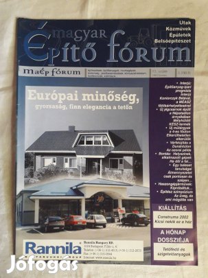 Magyar Építő fórum, építőipari szaklap (13)