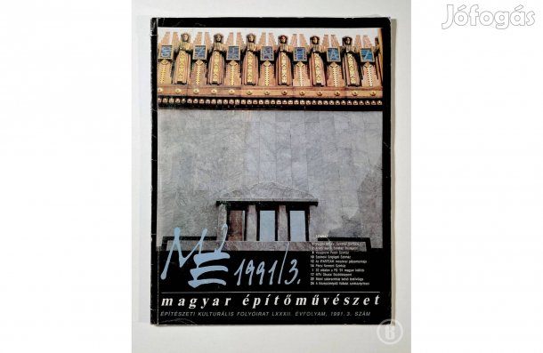 Magyar Építőművészet - folyóirat (1991/3) - - - Csak személyesen!
