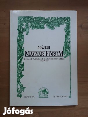 Magyar Fórum folyóirat 1995. május lapszám, újság