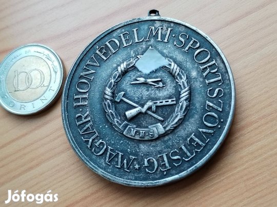 Magyar Honvédelmi Sportszövetség 1967-es ezüstözött érem