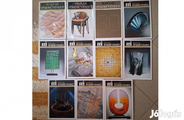 Magyar Iparművészet magazinok. 2023, 2024, 2025,,,