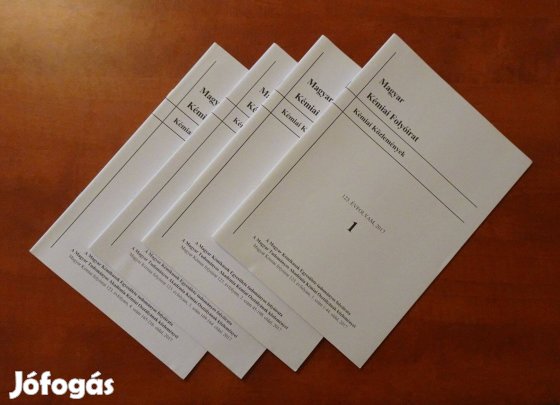 Magyar Kémiai Folyóirat 2017. évi számai