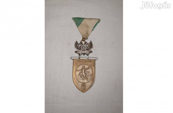 Magyar Királyi Államvasutak Sportegyesületeinek Ligája régi sportmedál