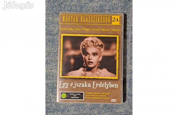 Magyar Klasszikusok 24 Egy éjszaka Erdélyben DVD lemez