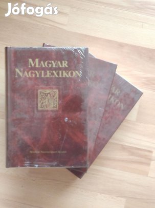 Magyar Nagylexikon I-XIX teljes sorozat bontatlanul csak
