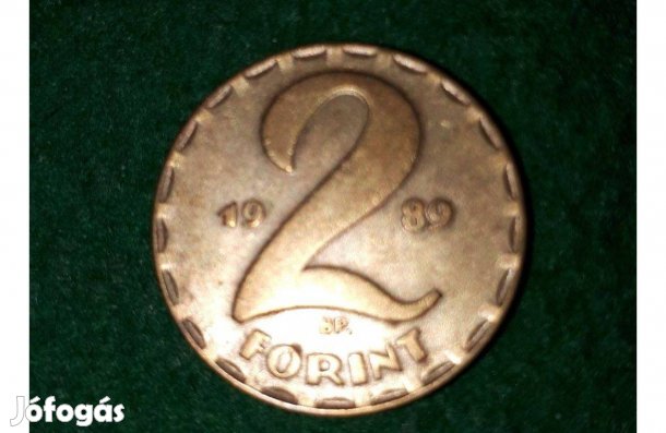 Magyar Népköztársaság 1989 2 Forint Bélás