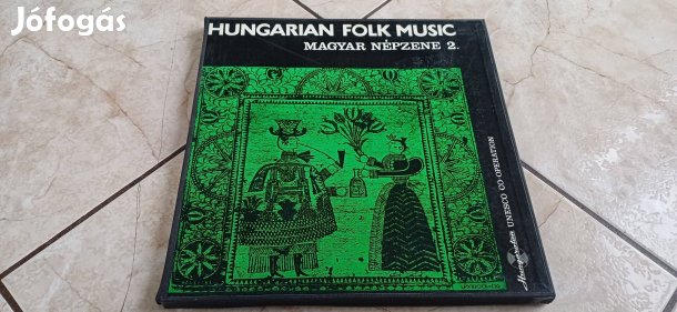 Magyar Népzene 2. 4lp bakelit hanglemez díszdoboz