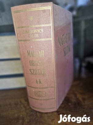 Magyar-Orosz nagyszótár Akadémiai kiadó 1986