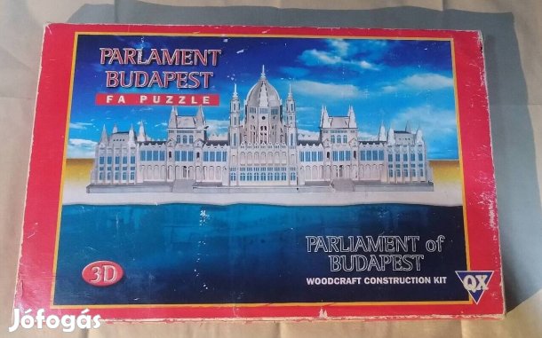 Magyar Parlament,Országház 3D fa puzzle kirakó
