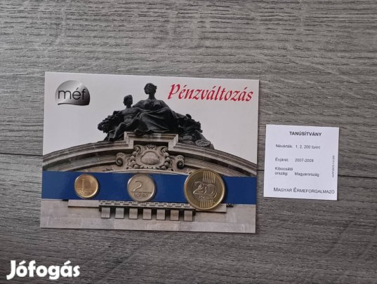 Magyar Pénzváltozás bliszter