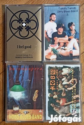Magyar Rock Blues magnó kazetták