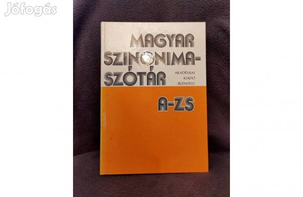 Magyar Szinonimaszótár A-Zs- Ó. Nagy Gábor