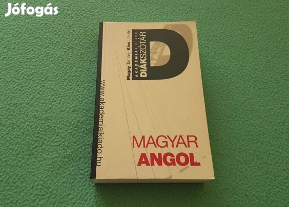 Magyar Tamás - Kiss László: Magyar-Angol Diákszótár könyv