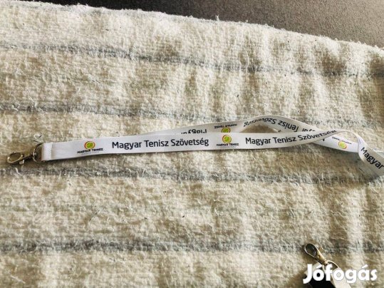 Magyar Tenisz Szövetség nyakpánt, kulcstartó, passztartó