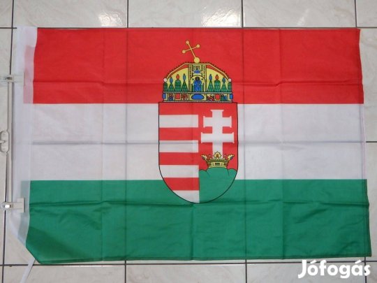 Magyar Zászló Címeres Vadi Új Eladó Olcsón 90 X 60 CM