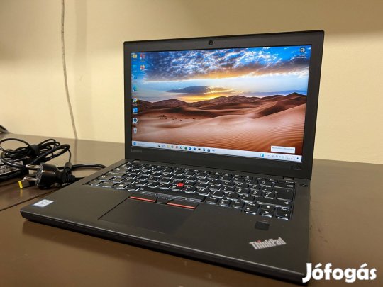 Magyar! Lenovo X270, 6gen i5-6300U, 8GB Ram, 256GB SSD, vil.bill