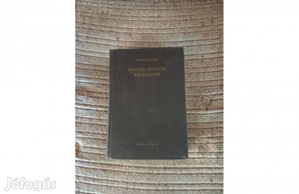 Magyar - Spanyol kéziszótár 21 x 15 cm
