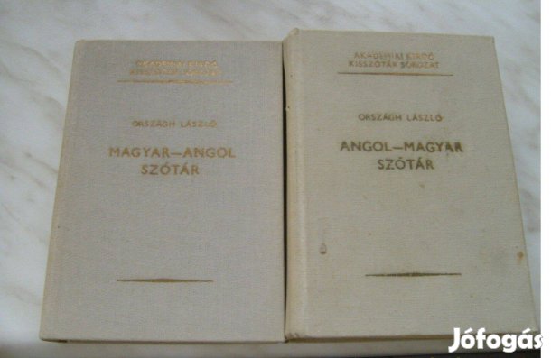 Magyar-angol és Angol-magyar szótár kicsi