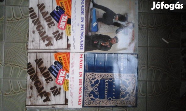 Magyar bakelit lemezek (Made In Hungary, Benkő Lexikon, stb.) eladók