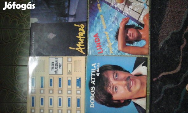 Magyar bakelitlemezek eladók: Linda, Dobos Attila, táncdalfesztivál