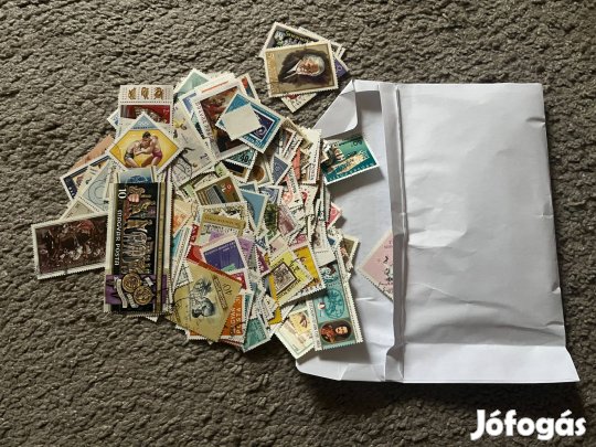Magyar bélyegek kb. 120 gramm - vegyes állapotban (2)