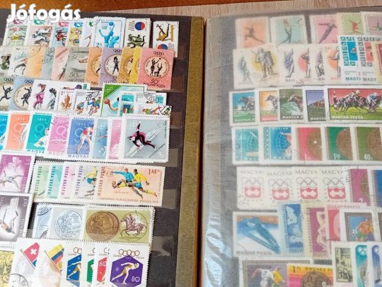 Magyar bélyegzett album bélyeg