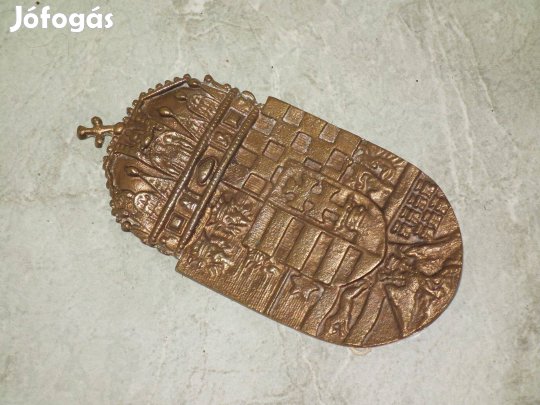 Magyar címer Nagy - Magyarország Történelmi Magyarország réz nr.11