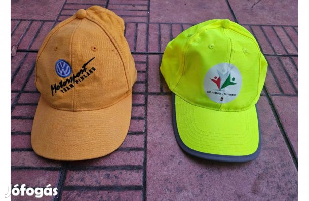 Magyar címeres láthatósági sapka Volkswagen hímzett sapka 2db