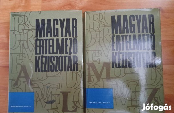Magyar értelmező kéziszótár 2 kötet
