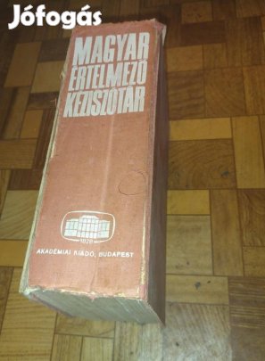 Magyar értelmező kéziszótár, akadémiai kiadó 1975