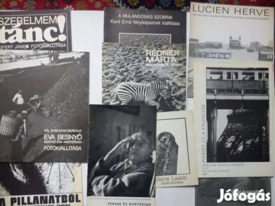 Magyar fotósok - kiállítási katalógusok