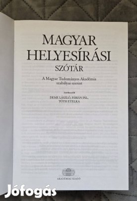 Magyar helyesírási szótár