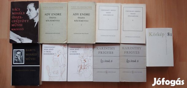 Magyar írok művei