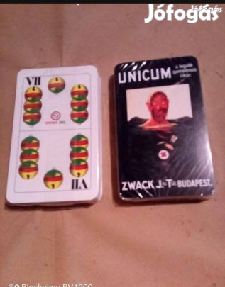 Magyar kártya vadonatúj zwack uniqum