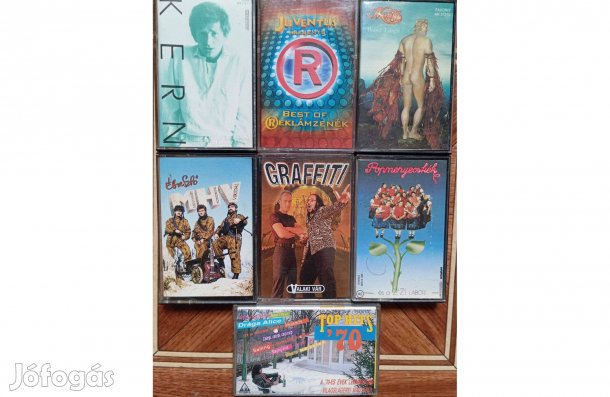 Magyar kazetták 1000 Ft / db !