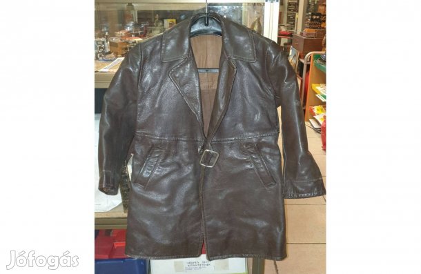 Magyar készítésű retró gyerek bőrkabát