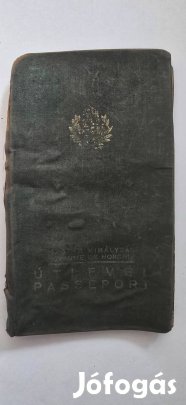 Magyar királyi útlevél, több birodalmi pecséttel